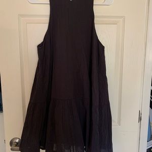 URBAN OUTFITTERS off black swing dress
